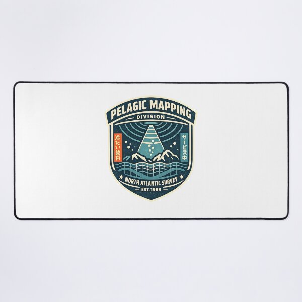 Item preview, Pelagic Mapping Division Vintage Ocean Graphic designed and sold by Naviora.