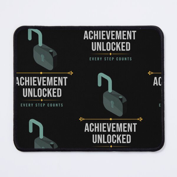 Item preview, Achievement Unlocked Motivational Gamer Style Design designed and sold by Ishratparween11.