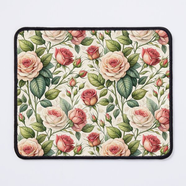 Item preview, Vintage Rose Botanical Pattern designed and sold by Storybook Botanica.