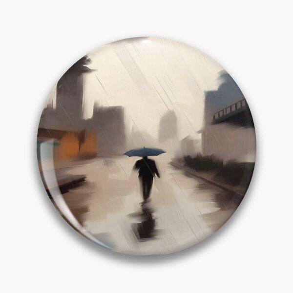 Item preview, Walking Alone On a Rainy Night designed and sold by Makitiadesigns.