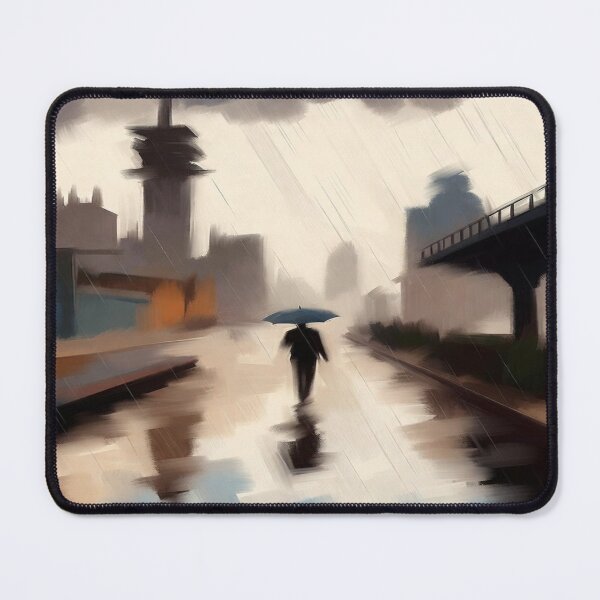 Item preview, Walking Alone On a Rainy Night designed and sold by Makitiadesigns.