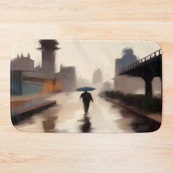 Item preview, Walking Alone On a Rainy Night designed and sold by Makitiadesigns.
