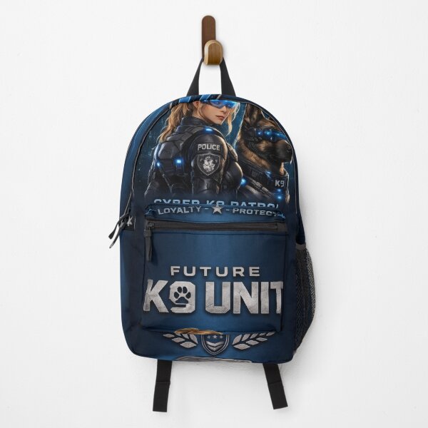 Item preview, Future K9 Unit Cyber Police Dog Badge designed and sold by Omni Craft .