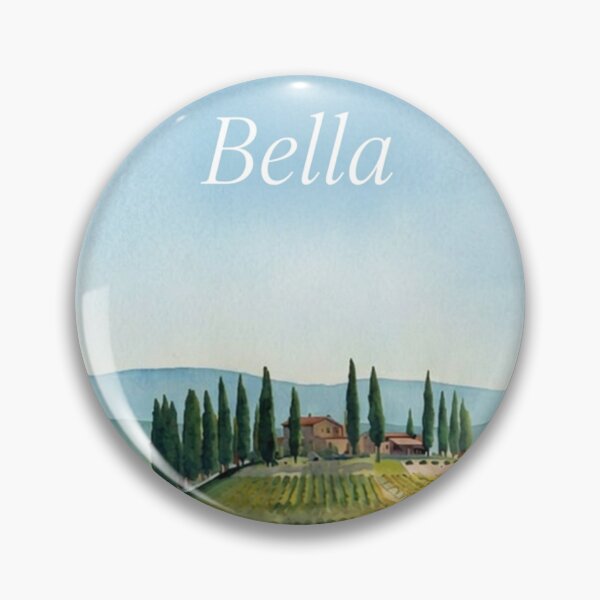 Item preview, BELLA is an Italian word for beauty. Tuscany through the lens of Beauty. designed and sold by Knock on my door.