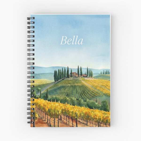 Item preview, BELLA is an Italian word for beauty. Tuscany through the lens of Beauty. designed and sold by Knock on my door.