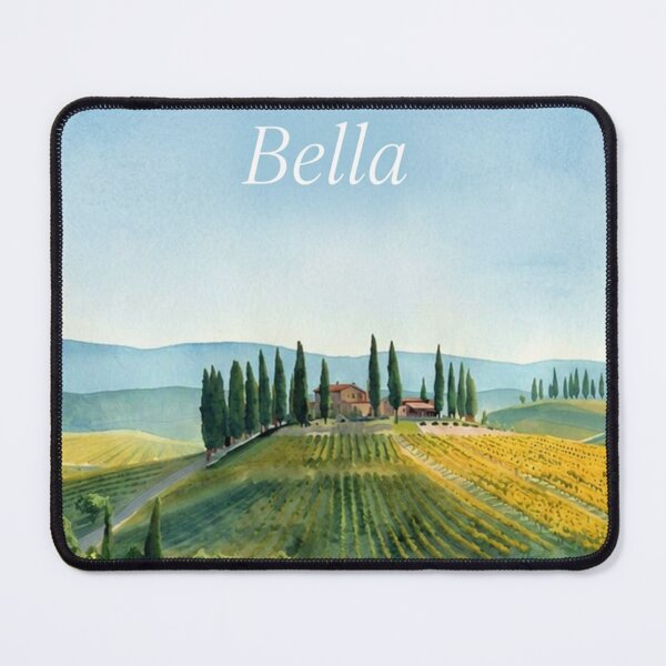 Item preview, BELLA is an Italian word for beauty. Tuscany through the lens of Beauty. designed and sold by Knock on my door.
