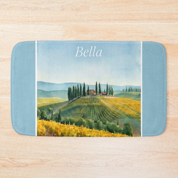 Item preview, BELLA is an Italian word for beauty. Tuscany through the lens of Beauty. designed and sold by Knock on my door.