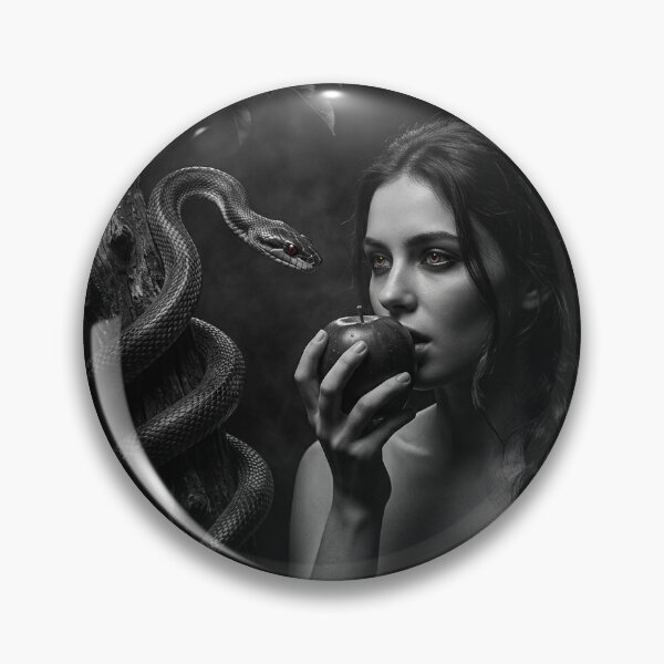Item preview, The First Temptation: Eve and the Serpent designed and sold by printlume-store.