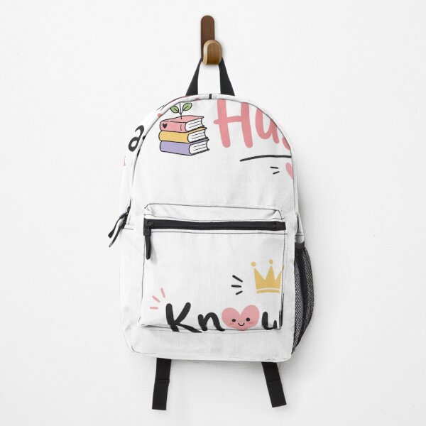 Item preview, Knowledge Hustle Cute Study Motivation Design | Kawaii Student Aesthetic Typography designed and sold by Sanika arts .