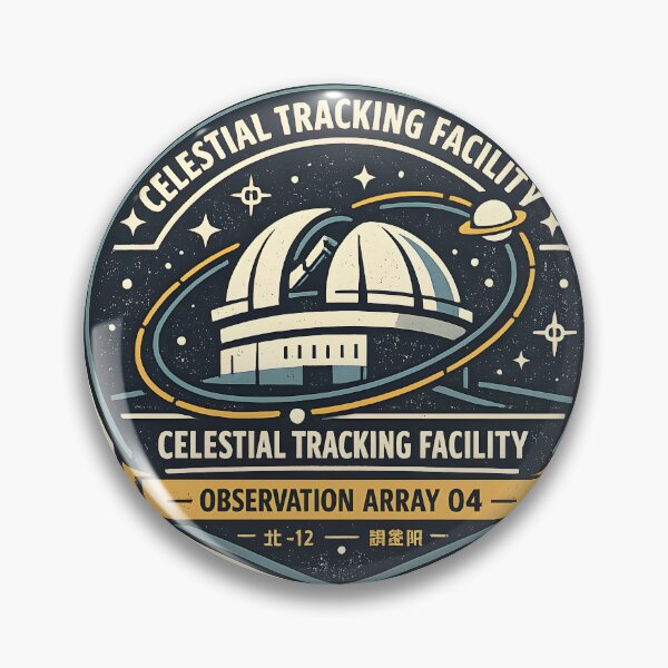 Item preview, Celestial Tracking Facility Vintage Observatory Design designed and sold by Naviora.