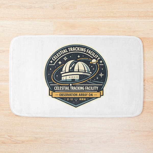 Item preview, Celestial Tracking Facility Vintage Observatory Design designed and sold by Naviora.