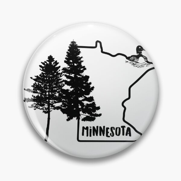 Item preview, Minnesota Loon & Pine designed and sold by Gracewagner18.