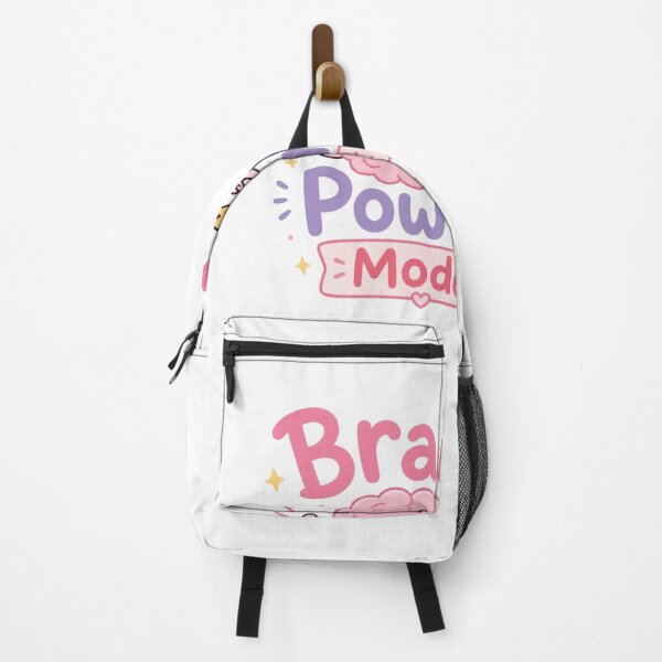Item preview, Brain Power Mode Cute Kawaii Study Design | Funny Student Motivation Aesthetic Sticker designed and sold by Sanika arts .