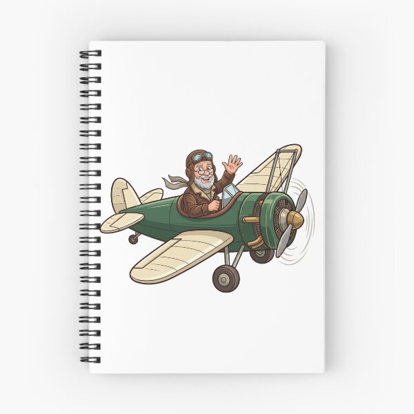 Item preview, THE FLYING GRANDFATHER designed and sold by infinitearte.