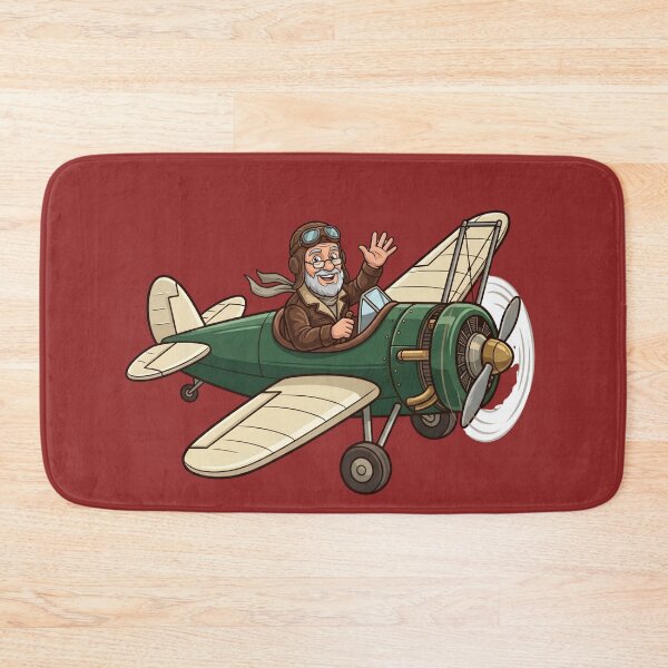 Item preview, THE FLYING GRANDFATHER designed and sold by infinitearte.
