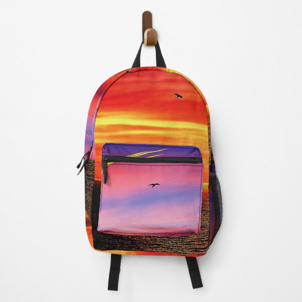 Item preview, Dreamy cosmic ocean sunset with shooting star designed and sold by FahdSpaceArt.