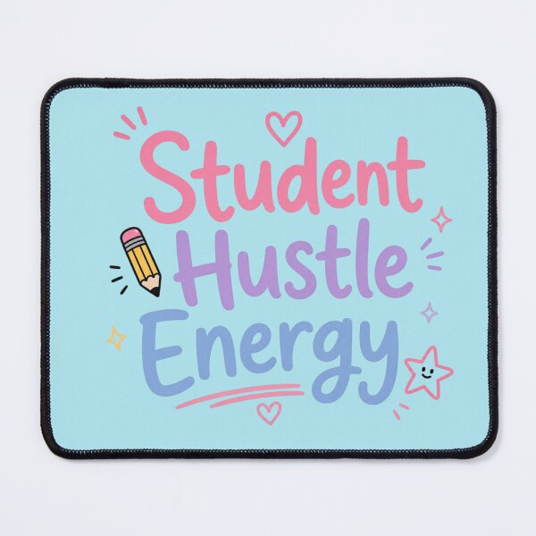 Item preview, Cute Student Hustle Energy Kawaii Study Motivation Design designed and sold by Sanika arts .
