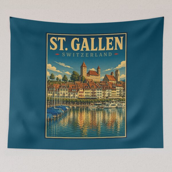 Item preview, St. Gallen - Switzerland designed and sold by GoodOldVintage.