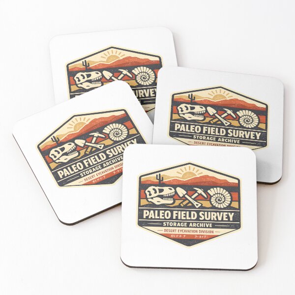 Item preview, Paleo Field Survey Vintage Fossil Expedition Graphic designed and sold by Naviora.