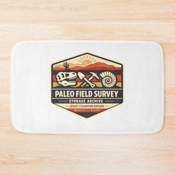 Item preview, Paleo Field Survey Vintage Fossil Expedition Graphic designed and sold by Naviora.