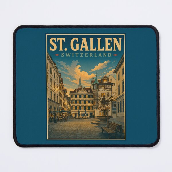 Item preview, St. Gallen - Switzerland designed and sold by GoodOldVintage.