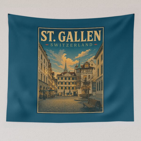 Item preview, St. Gallen - Switzerland designed and sold by GoodOldVintage.