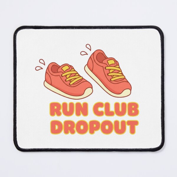 Item preview, Running Club T-Shirt – Cute Funny Run Club Dropout Runner Gift Graphic Tee designed and sold by Ditstyle.