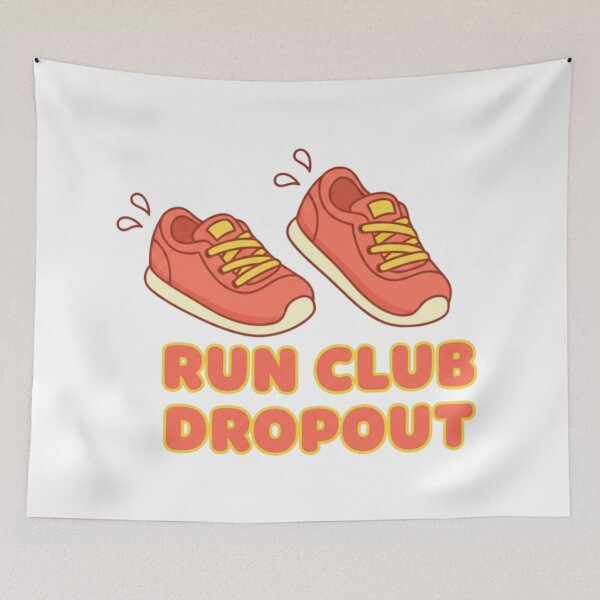 Item preview, Running Club T-Shirt – Cute Funny Run Club Dropout Runner Gift Graphic Tee designed and sold by Ditstyle.