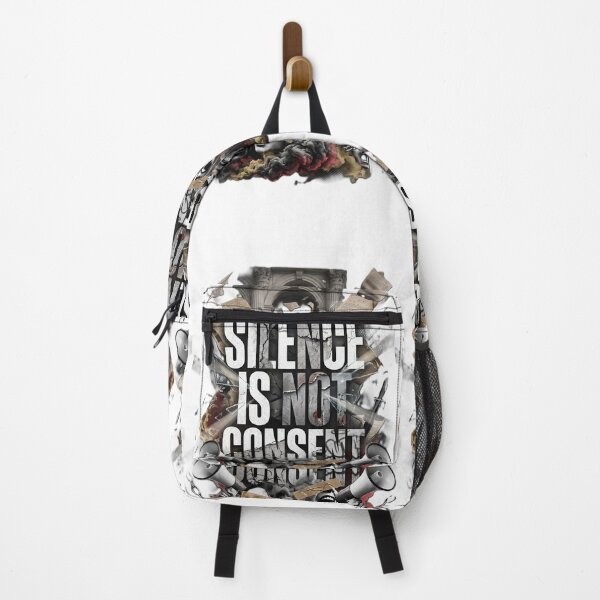 Item preview, SILENCE IS NOT CONSENT – Protest Streetwear Artwork designed and sold by Prism-Bubble.