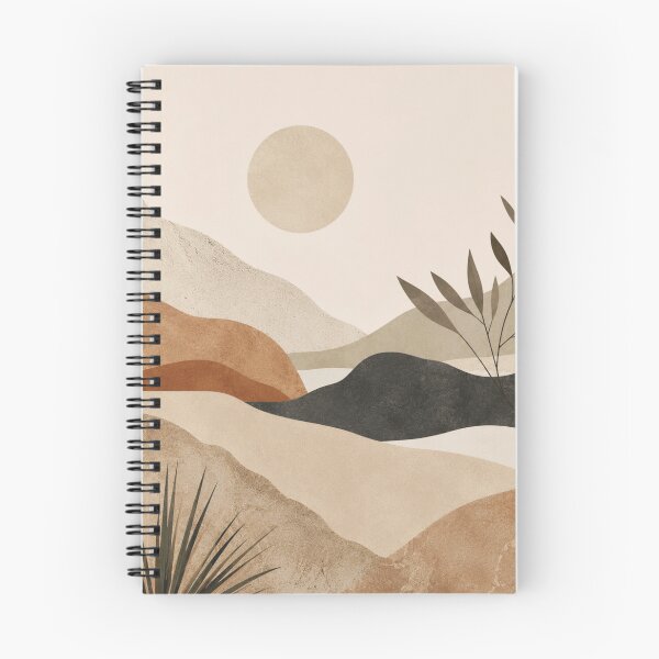Item preview, Modern Organic Desert Landscape | Neutral Boho Abstract Nature Design designed and sold by Hyssop St.