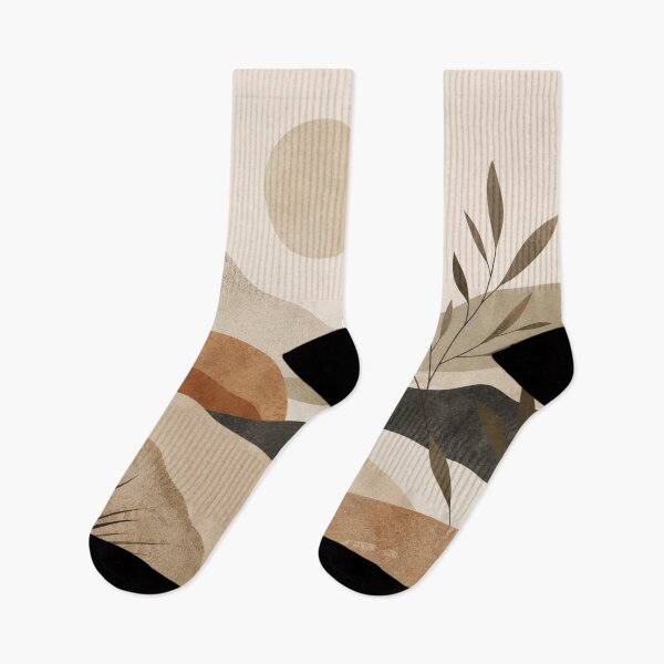 Item preview, Modern Organic Desert Landscape | Neutral Boho Abstract Nature Design designed and sold by Hyssop St.