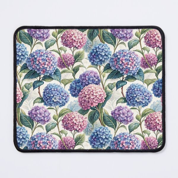 Item preview, Vintage Hydrangea Floral Pattern designed and sold by Petal & Pattern Co.