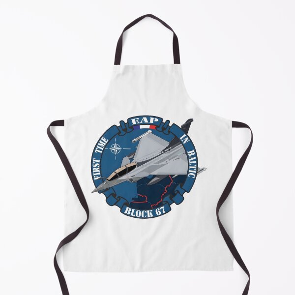 Item preview, French Air Force Rafale NATO Baltic Air Policing Patch designed and sold by CharlieDesings.
