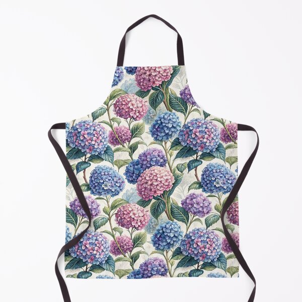 Item preview, Vintage Hydrangea Floral Pattern designed and sold by Petal & Pattern Co.
