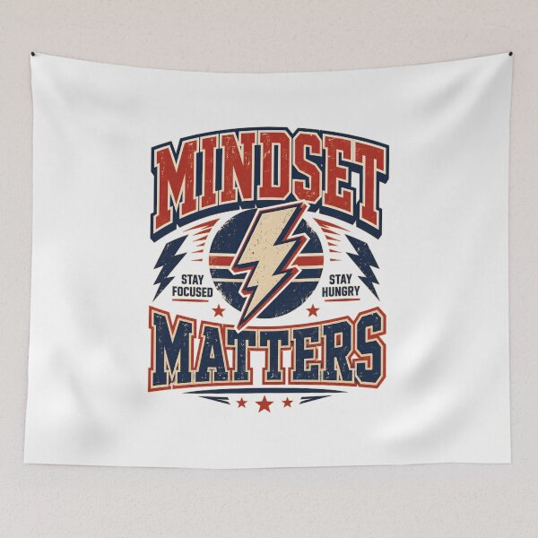 Item preview, Mindset Matters Vintage Varsity Athletic Gym  designed and sold by Mr Lee.