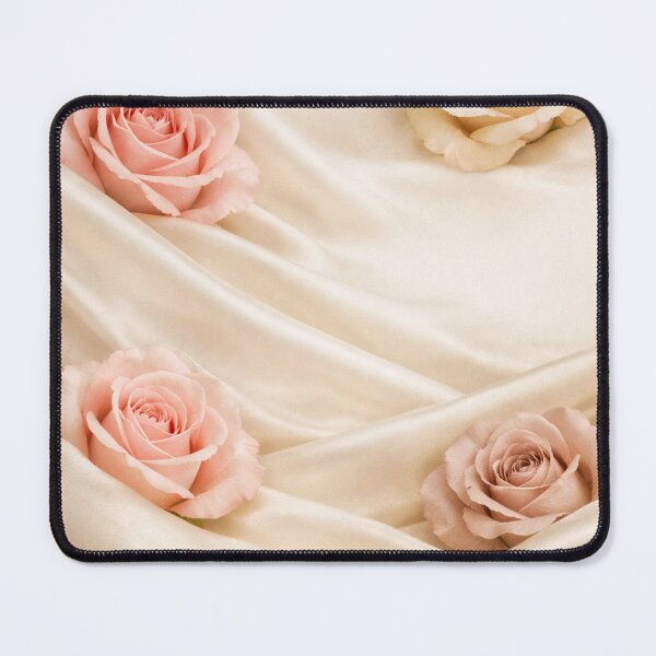 Item preview, Blush Roses on Satin | Romantic Floral Aesthetic Wall Art designed and sold by Ve & Co.