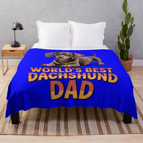 Item preview, Cute Dog Pet Owner Art Design World's Best Dachshund Dad designed and sold by fantasticdesign.