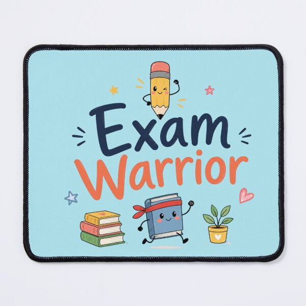 Item preview, Exam Warrior Cute Study Motivation Design | Kawaii Student Aesthetic Sticker designed and sold by Sanika arts .