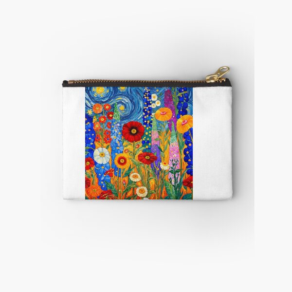 Item preview, Vibrant Field Of Poppies Under Starry Sky designed and sold by TeeARTHY.