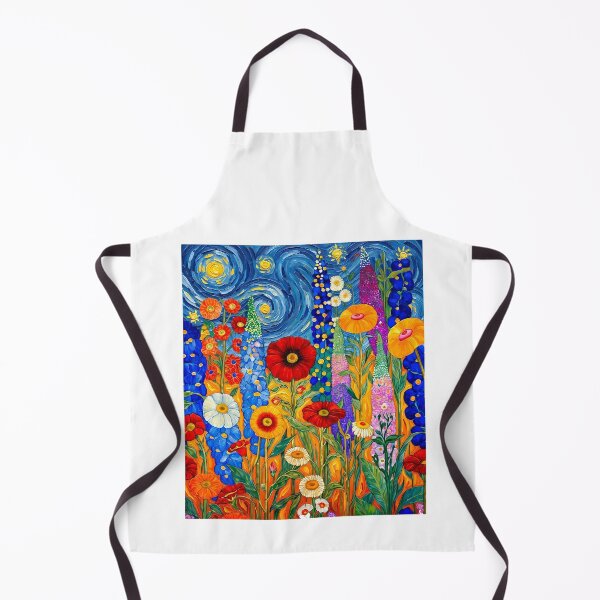 Item preview, Vibrant Field Of Poppies Under Starry Sky designed and sold by TeeARTHY.
