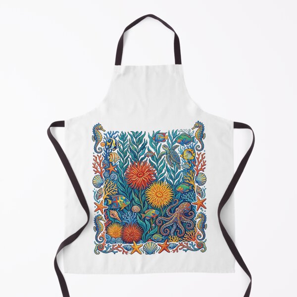 Item preview, Vibrant Underwater Ocean Life Scene designed and sold by TeeARTHY.