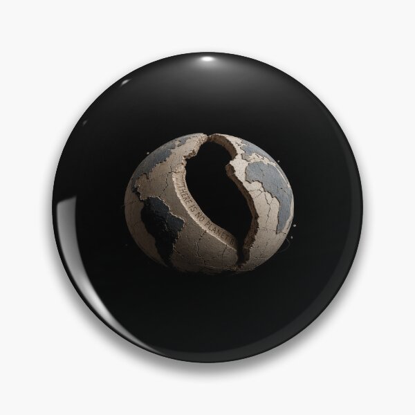 Item preview, There Is No Planet B • Cracked Earth Climate Awareness Art for Eco Activists & Sustainability Lovers designed and sold by Bright Nest Studio.