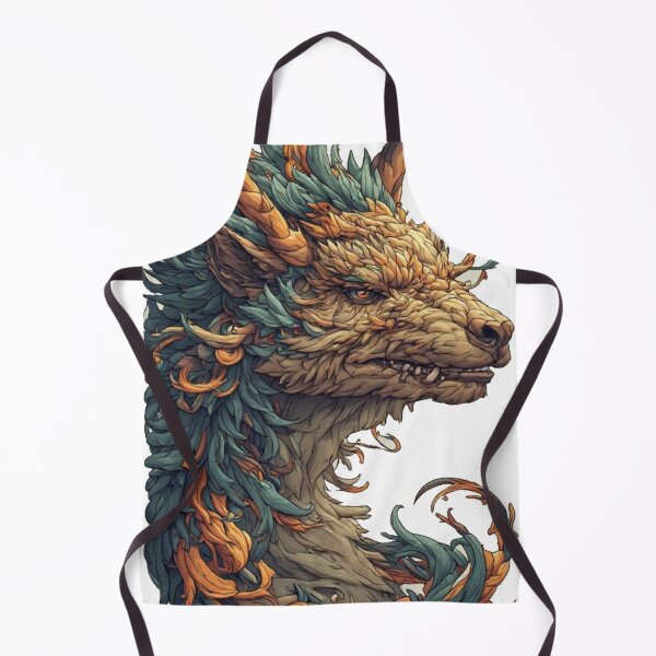 Item preview, Ancient Guardian — Fantasy Dragon Portrait Fine Art Print designed and sold by GrowNest.