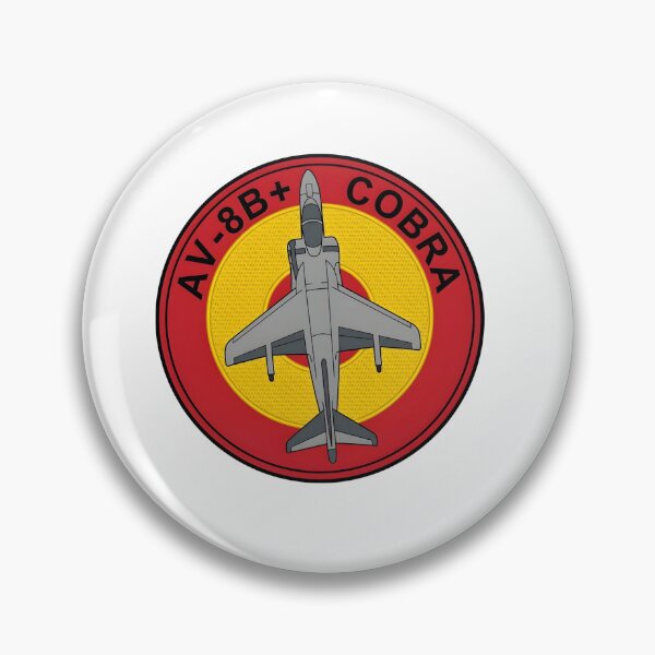 Item preview, AV-8B Harrier II Plus "Cobra" Military Patch Graphic designed and sold by CharlieDesings.