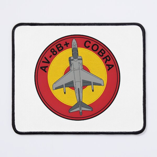 Item preview, AV-8B Harrier II Plus "Cobra" Military Patch Graphic designed and sold by CharlieDesings.