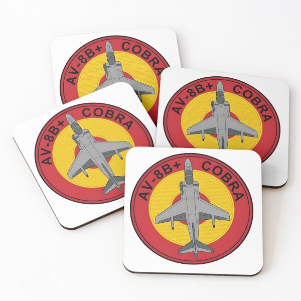 Item preview, AV-8B Harrier II Plus "Cobra" Military Patch Graphic designed and sold by CharlieDesings.