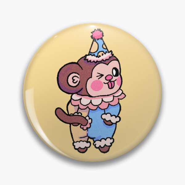 Item preview, Cheeky clown monkey designed and sold by M0ssbaby.