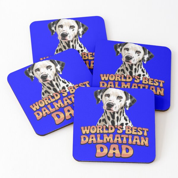 Item preview, Cute Dog Pet Owner Art Design World's Best Dalmatian Dad designed and sold by fantasticdesign.