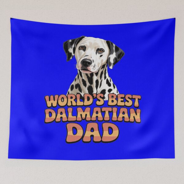 Item preview, Cute Dog Pet Owner Art Design World's Best Dalmatian Dad designed and sold by fantasticdesign.
