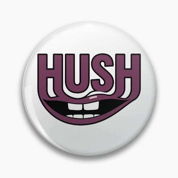 Item preview, HUSH Big Talk - Soft Brutalist Mouth Typography Graphic Tee designed and sold by mantra2023.